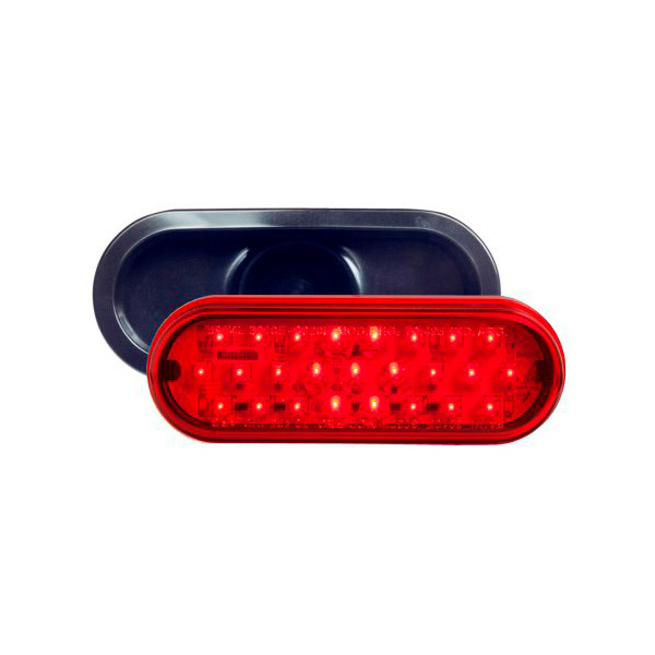 3010E-RB - FARO 25 LED ROJO POSICION Y STOP - 12/24V